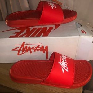 Stussy Nike Slides Sz 7 NIB